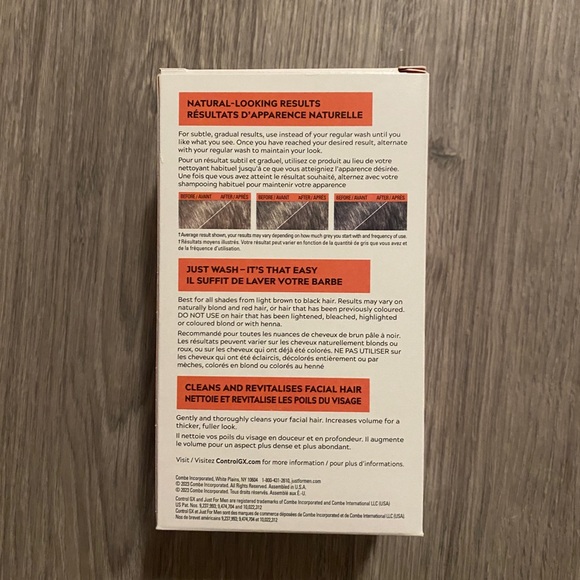 JUST FOR MEN
ControlGX Grey Reducing Beard Wash, 118 ml - Picture 4 of 7